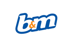 retailer logo for B&M