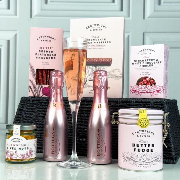 product image for the Cartwright & Butler In the Pink Gift Basket