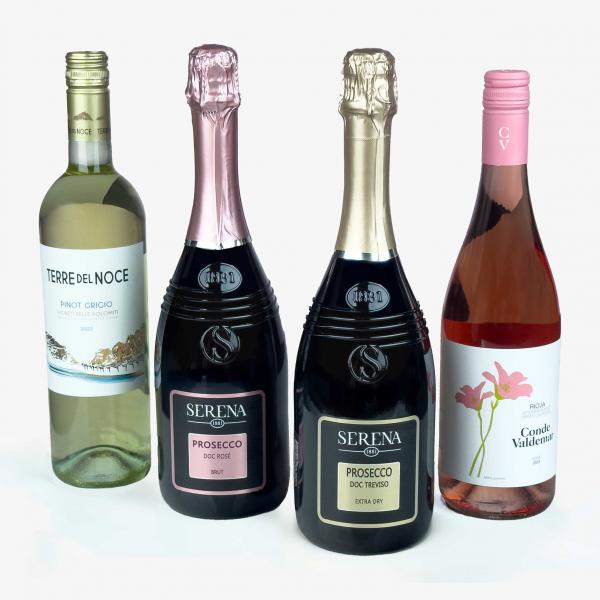 product image for The Bubble and Blush 4 Bottle Box