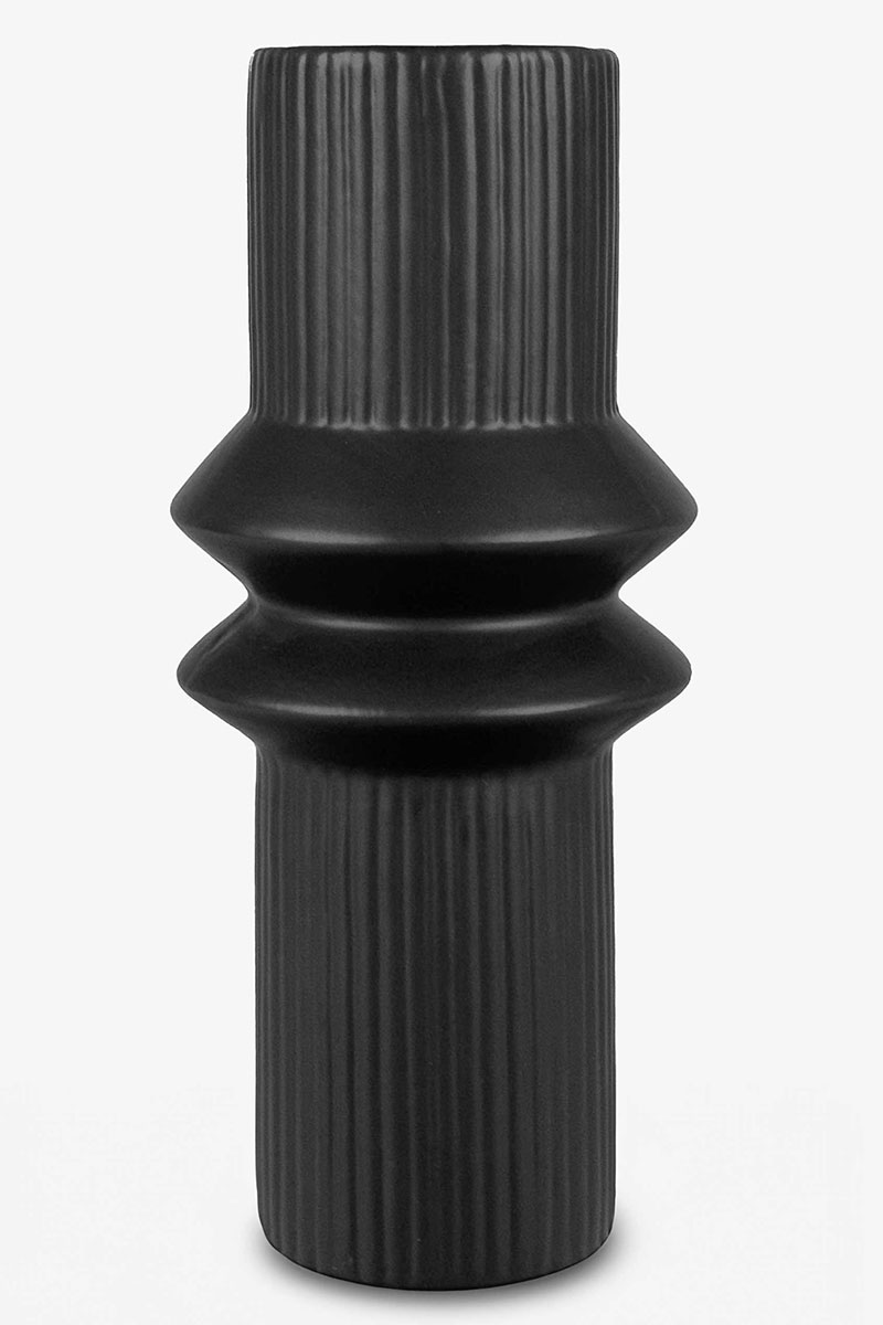 Fabia Vase Black - Small