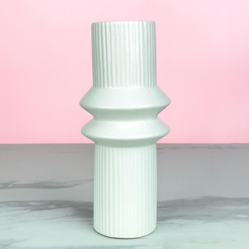 Fabia Vase White - Small
