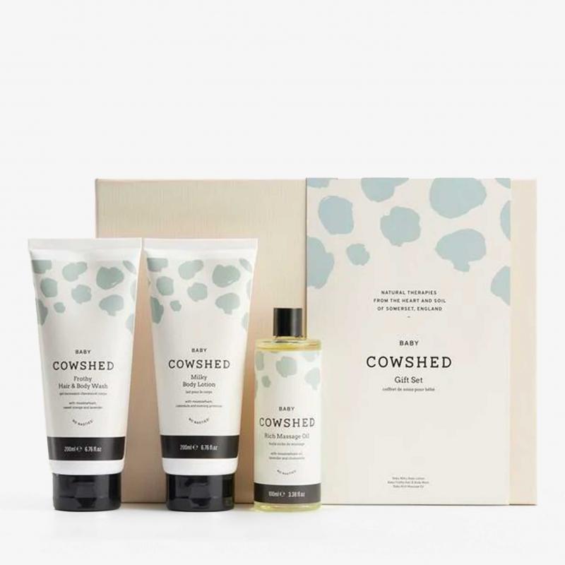 cowshed Baby Bath Time Set