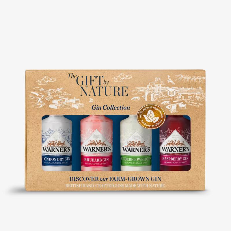 Warners Gift of Nature Gift Set 4 x 5cl