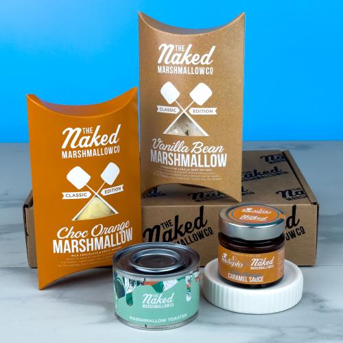 The Naked Marshmallow Chocolate Gift Set