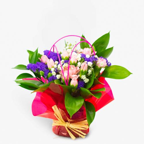 Vibrant Posy Pot