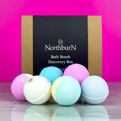 NorthburN Gift Box of Bath Bombs