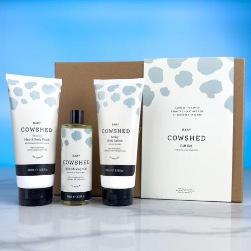 cowshed Baby Bath Time Set