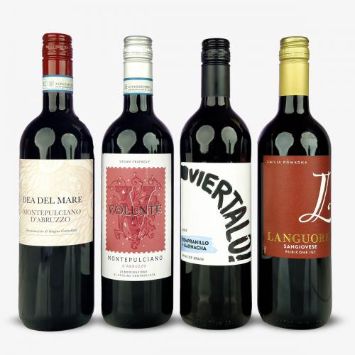 Red Wine 4 Bottle Gift Pack