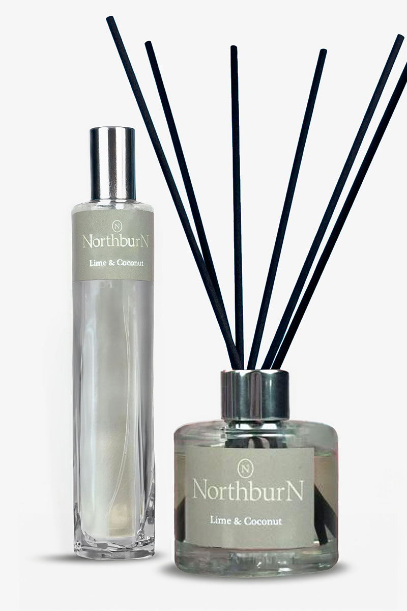 NorthburN Lime and Coconut Room Duo