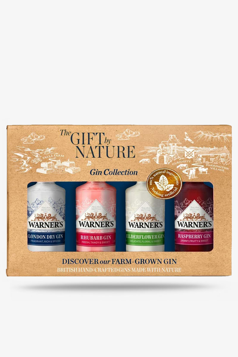 Warners Gift of Nature Gift Set 4 x 5cl